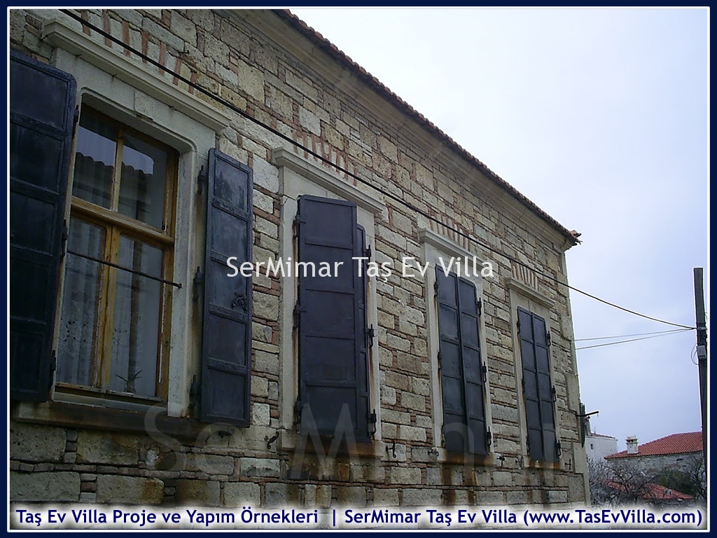 Taş Ev Yapımı Maliyeti Projeleri ve Fiyatları SerMimar Taş Ev, Taş Villa