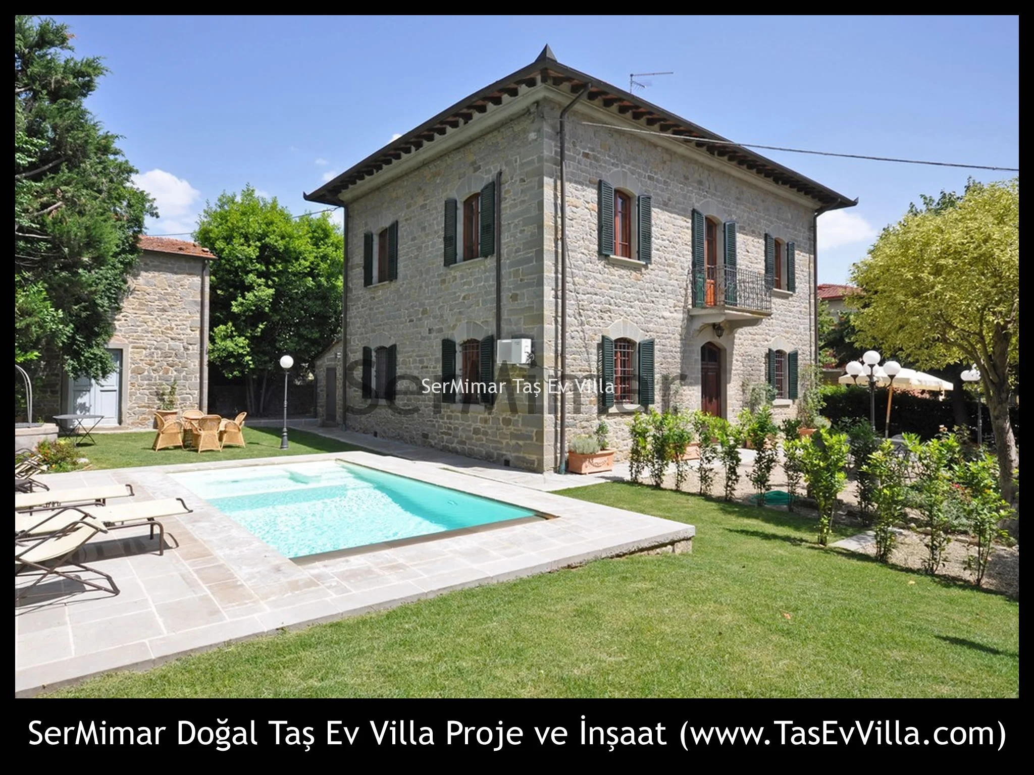 Premium Taş Ev Projesi