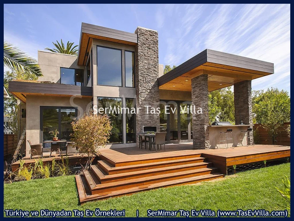 Premium Taş Ev Projesi