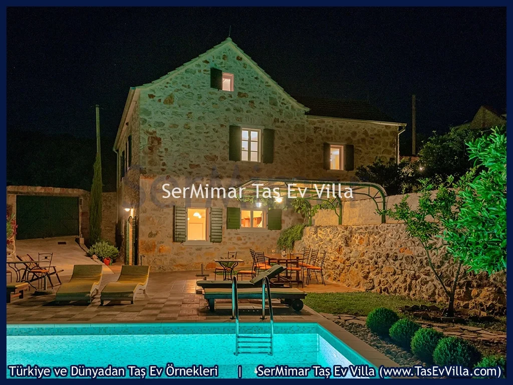 Premium Taş Ev Projesi