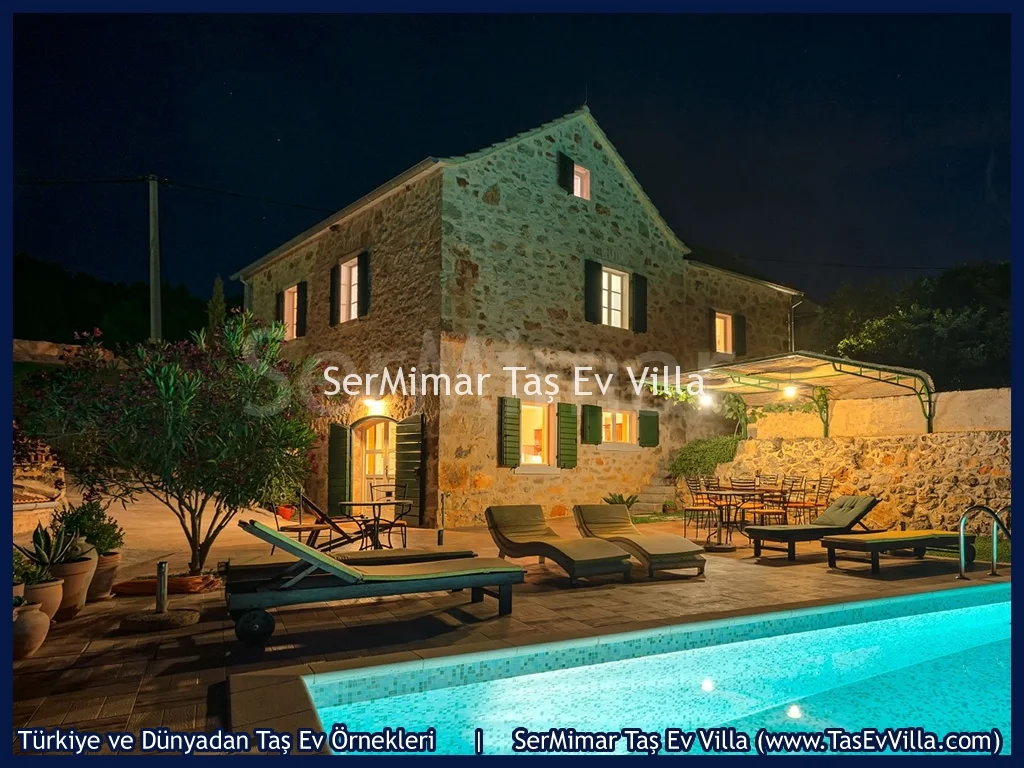Premium Taş Ev Projesi