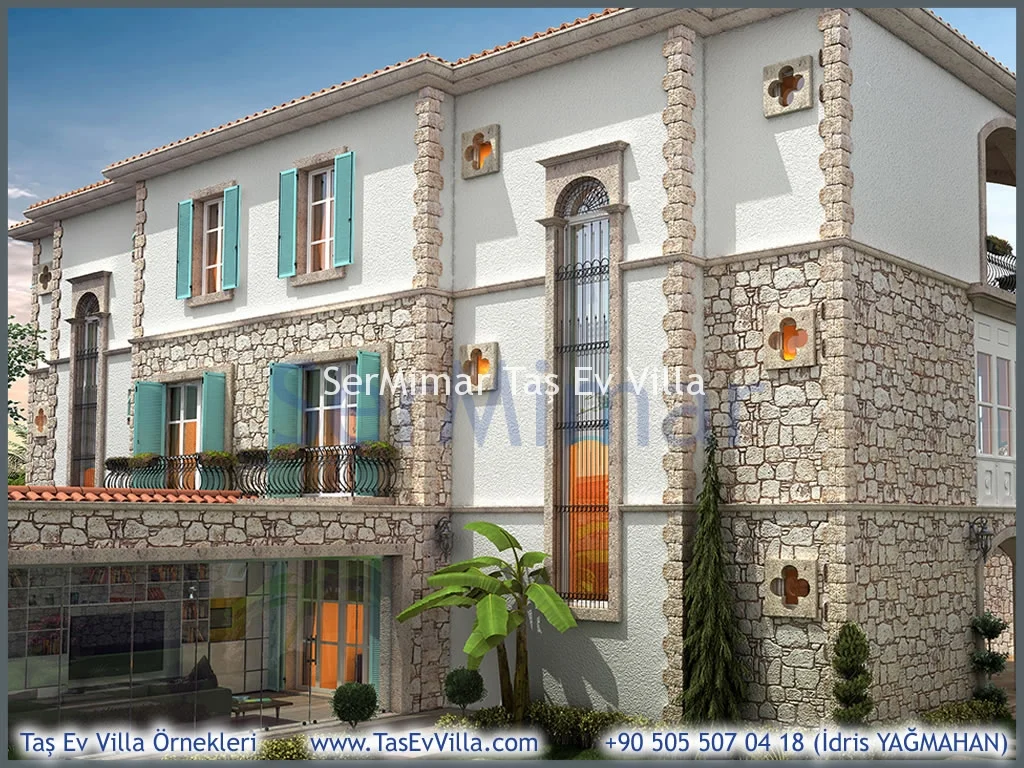 Premium Taş Ev Projesi