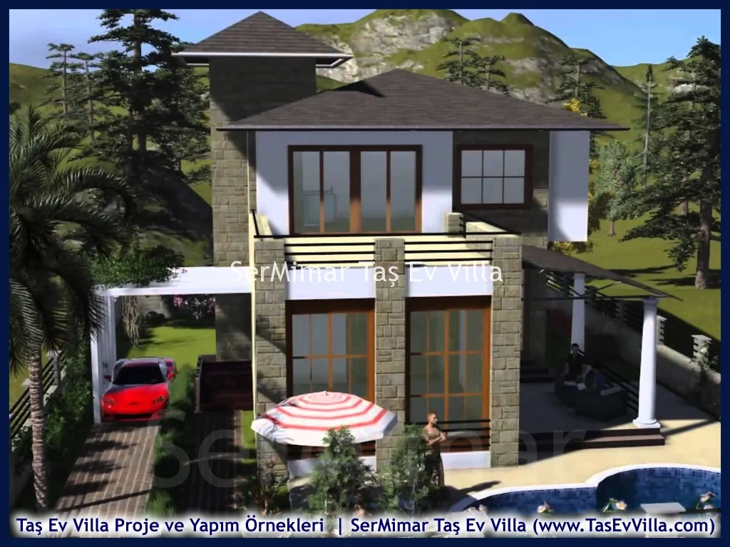 Premium Taş Ev Projesi