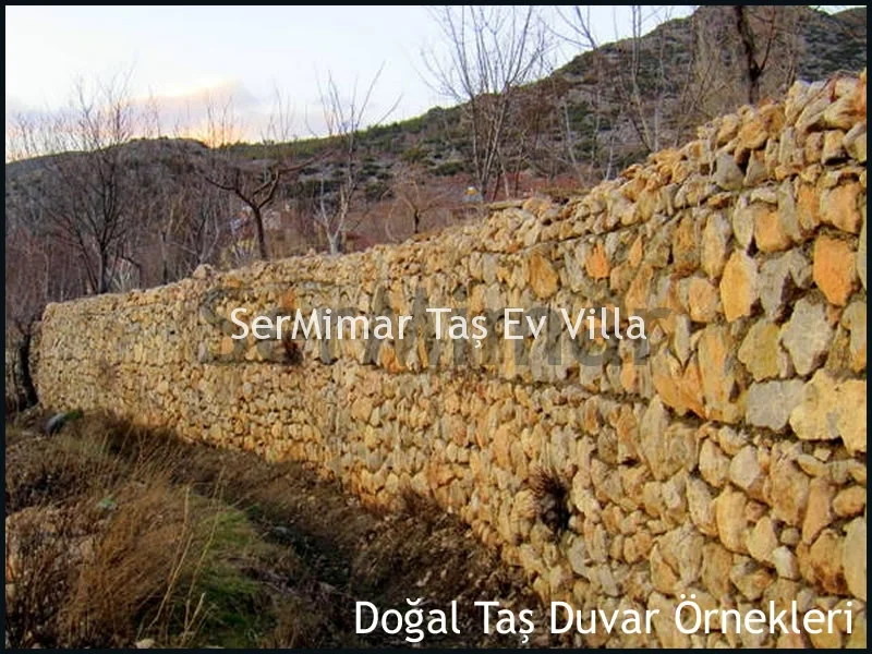 Taş Duvar İmalatı